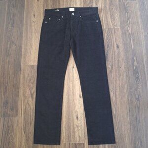 💙 J.Crew Corduroy High Waist Straight Leg Cotton Pants Size 32' Preppy Casual F